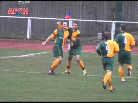 AFC Hornchurch 0 Horsham 2 (29 Jan 11) - Kennett goal