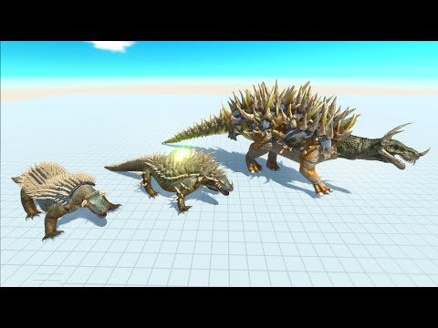 EVOLUTION OF ANGUIRUS in Animal Revolt Battle Simulator ARBS