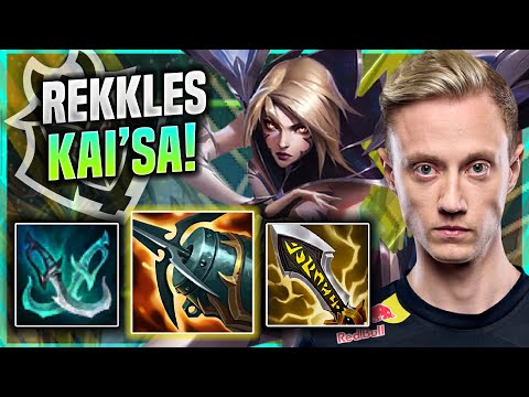 REKKLES IS A MONSTER WITH KAI'SA! - G2 Rekkles Plays Kai'sa ADC vs Vayne! | Season 11