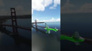 Video Postcard from Golden Gate Bridge - Microsoft Flight Simulator