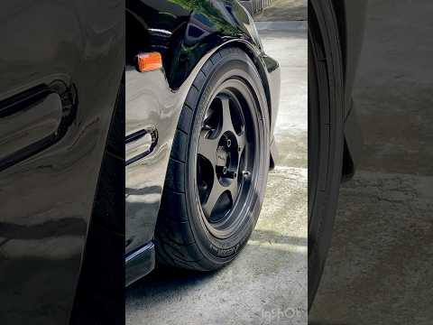 Honda Civic SiR on rota slipstreams wrapped with Yokohama advan neova ad08 195/55/r15 5mm spacers