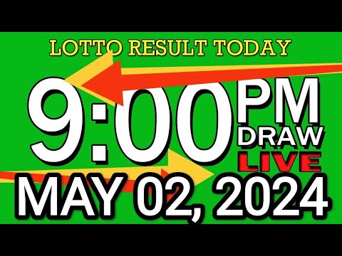 LIVE 9PM LOTTO RESULT TODAY MAY 02, 2024 #2D3DLotto #9pmlottoresultmay02,2024 #swer3result