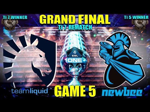 TEAM LIQUID vs NEWBEE ( Ti REMATCH) - ESL ONE GENTING - GRAND FINAL - GAME 5  [ Highlights ]
