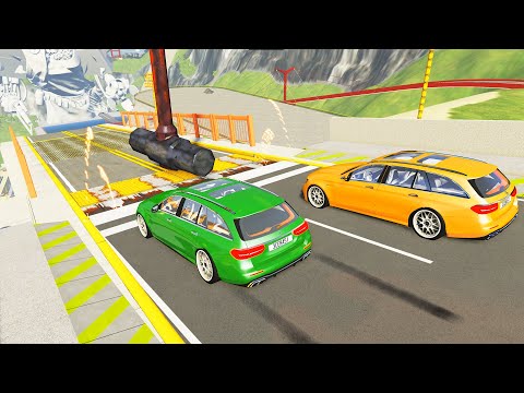 Epic High Speed Jumps #60 – BeamNG Drive - CrashTherapy