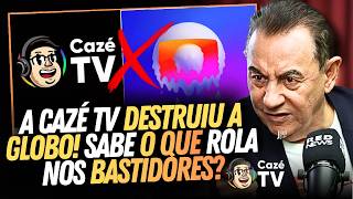 🏆 CAZÉ TV ESTÁ HUMILHANDO A GLOBO! FLÁVIO PRADO REVELA A VERDADE DOS BASTIDORES