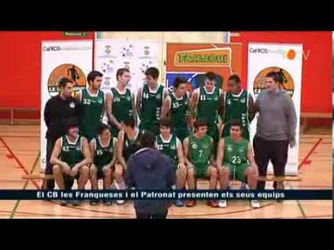 VOTV - El CB les Franqueses i el Patronat presenten els seus equips