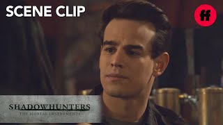 Shadowhunters | Season 3, Episode 6: Simon Comforts Lzzy | Freeform