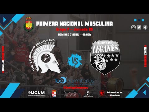 PRIMERA NACIONAL MASCULINA| TOPDORMITORIOS.COM BM POZUELO DE CVA - BALONMANO LEGANES |2023/2024