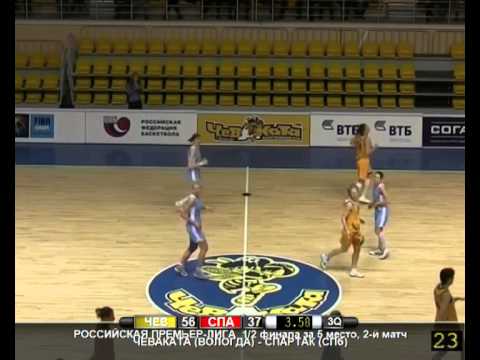16 April 2012. CHEVAKATA Vologda vs SPARTAK SPb. Game 2 (Vologda).