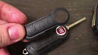 DIY: fiat 500 key button replacement