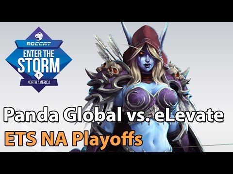 ► Heroes of the Storm Pro Gameplay: Panda Global vs. eLevate - ETS NA Playoffs
