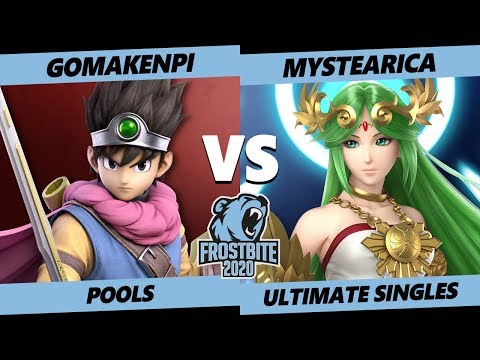 Frostbite 2020 SSBU Pools - Gomakenpi  (Hero) Vs. Mystearica (Palutena) Smash Ultimate Singles