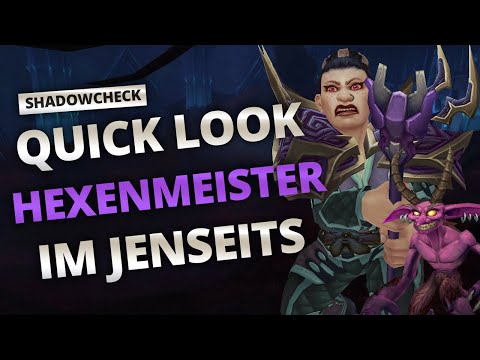 Shadowcheck - Hexenmeister in Shadowlands, erster Überblick | World of Warcraft