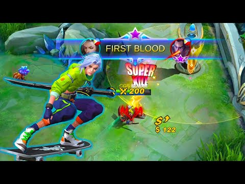 Benedetta Street Blow Top Global Gameplay MLBB