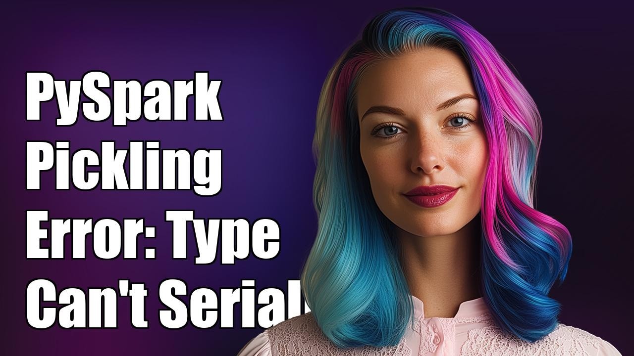 PySpark: PicklingError: Could not serialize object: TypeError: can't pickle CompiledFFI objects