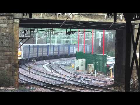 DRS 92030 4s43 Daventry Mossend at Lancaster 4th December 2013