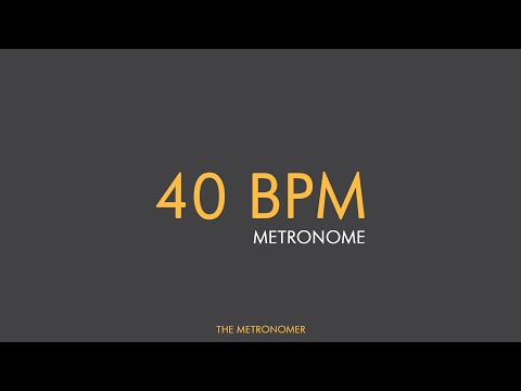 40 BPM Metronome
