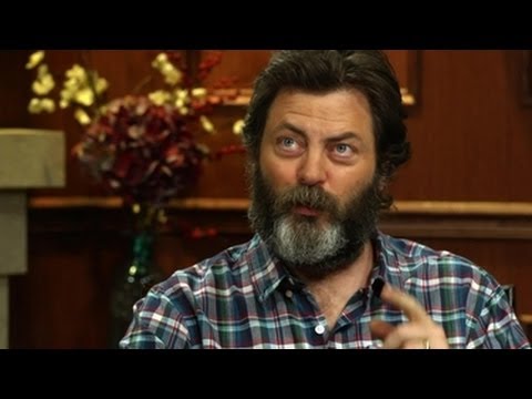 Nick Offerman's Secret Wedding | Larry King Now