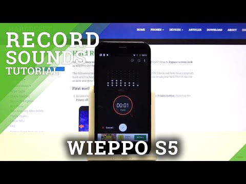 How to Use Sound Recorder on WIEPPO S5 – Record Sounds or Voice Easily