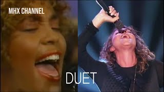 Without You - Whitney Houston Duet Mariah Carey