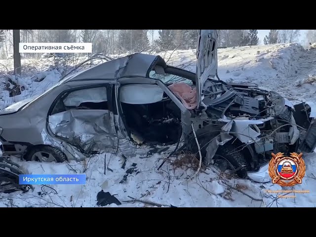Два человека погибли в ДТП под Иркутском