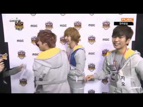 130220 ZE:A MBLAQ B.A.P Men Archery