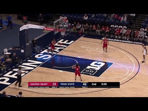 Highlights: Sacred Heart at Penn State | B1G Women's Basketball | Dec. 22, 2019