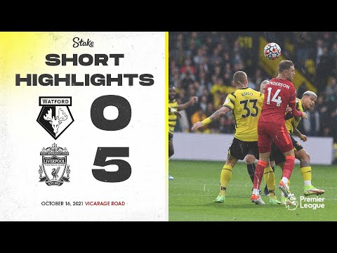 Watford 0-5 Liverpool | Short Highlights