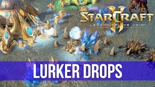 StarCraft 2: Legacy of the Void - Lurker Drops! (Game Analysis)