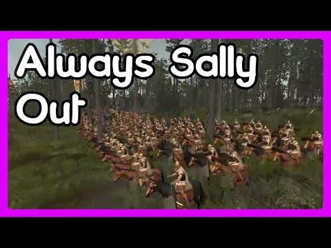 Why I Always Sally Out "Rome 2: Total War 2v2 Siege Battle"