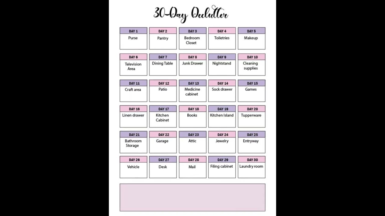 Cleaning Planner Cleaning Checklist Cleaning Schedule Clean Home Routine, Monthly Cleaning