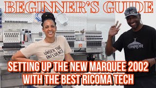 How To Set Up Your New Embroidery Machine | Threading, Tension, Hooping & More Start To Finish!