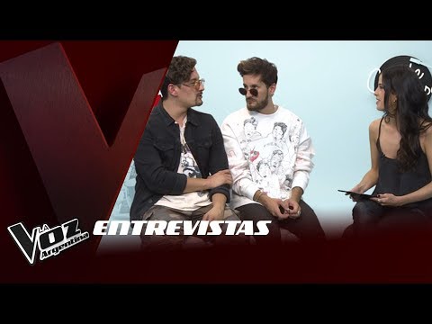 ¿Qué canción elegirían Mau y Ricky Montaner para "La Voz"? - #LadoV - La Voz Argentina 2018