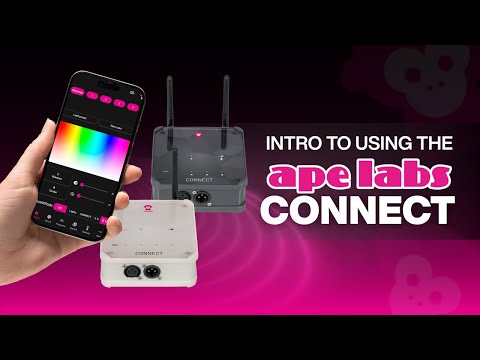 Intro to Ape Labs Connect | How to create colors, programs, scenes with Ease