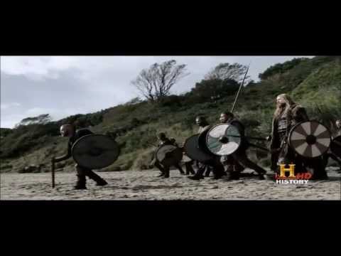 Vikings- "SHIELD WALL!" Beach Battle Recut