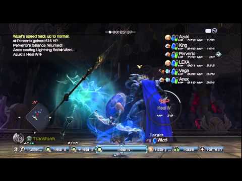WKC 2 Vellgander Tower - Section 10 GR 26 - Wizel Boss Fight White Knight Chronicles II HD