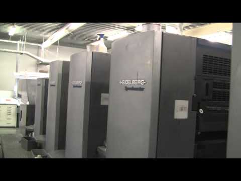 Heidelberg Speedmaster SM CD 102-5L 2005, Preset Plus feeder and delivery
