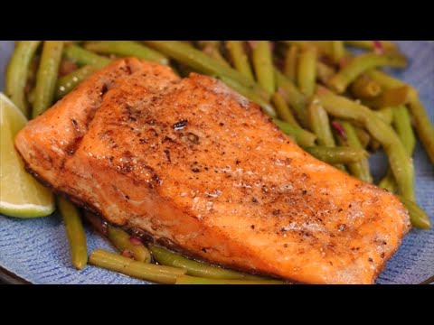 ŁOSOŚ W PALONYM MAŚLE CZYLI POMYSŁ NA OBIAD W 20 MINUT