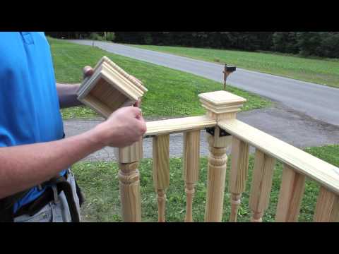 How to Install Post Caps from S&L Spindles