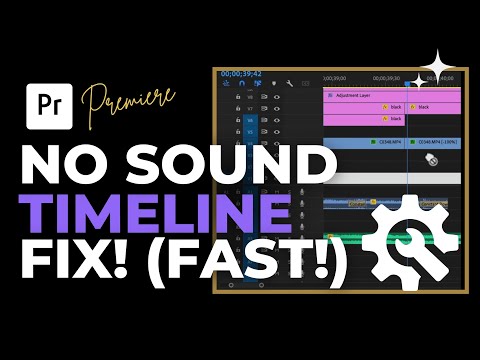 NO SOUND in Premiere Pro FIX: Audio or Video won't drag into timeline? EASY SOLUTION