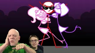 REACTION VIDEO | &quot;Dick Figures: Bath Rhymes&quot; - I Wanna Go To This Club!