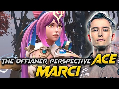 New Patch 7.36C - Ace Marci The Offlane Dota 2 Pro Gameplay #ace #marci