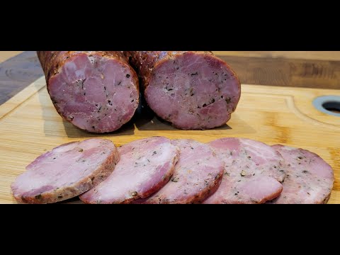 Oven-baked sandwich sausage