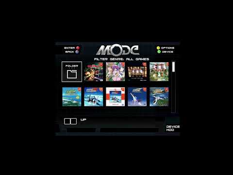 SEGA Dreamcast Cover flow Database for TerraOnion MODE