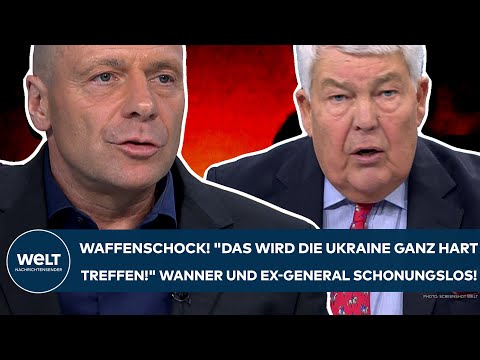 PUTINS KRIEG: Waffenschock! "Das wird die Ukraine ganz hart treffen!" Ex-General und Wanner einig!