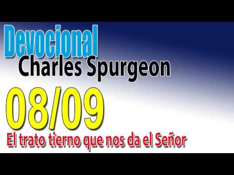 Devocional Charles Spurgeon 08/09 - El trato tierno que nos da el Señor