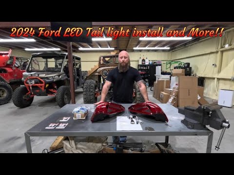 2024 Ford F150 4x4 5.0L - Ford OEM LED tail light replacement, rocker panel delete kit and more!