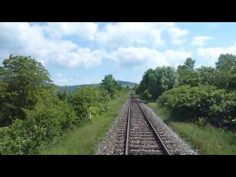 Pohľad na trať ŽSR 121