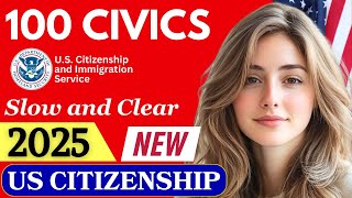 2025 random 100 civics questions and answers - U.S. citizenship test 2025 I N400 Interview #n400