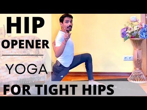 Hip Opening Movements For Tight Hips | Yoga For Tight Hips | Flexible Hips In 10 Minutes